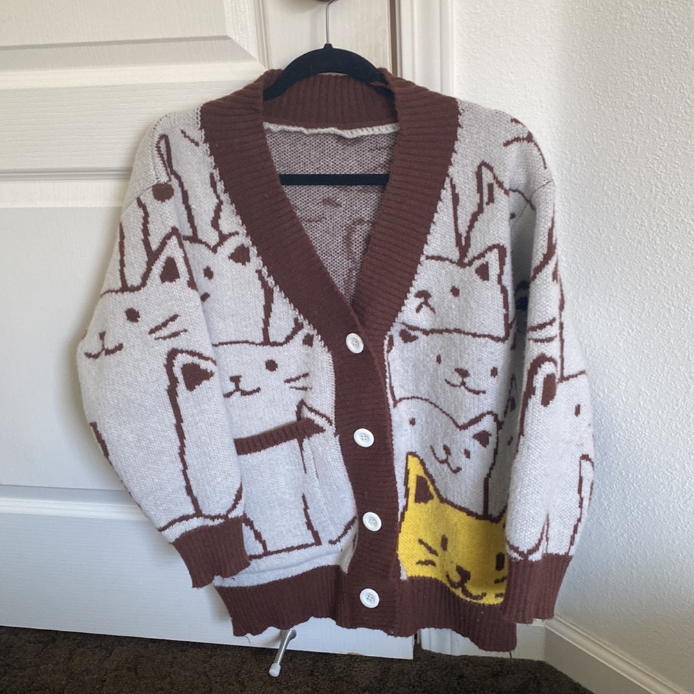 Aelfric Eden Cat Cardigan, Women’s size M